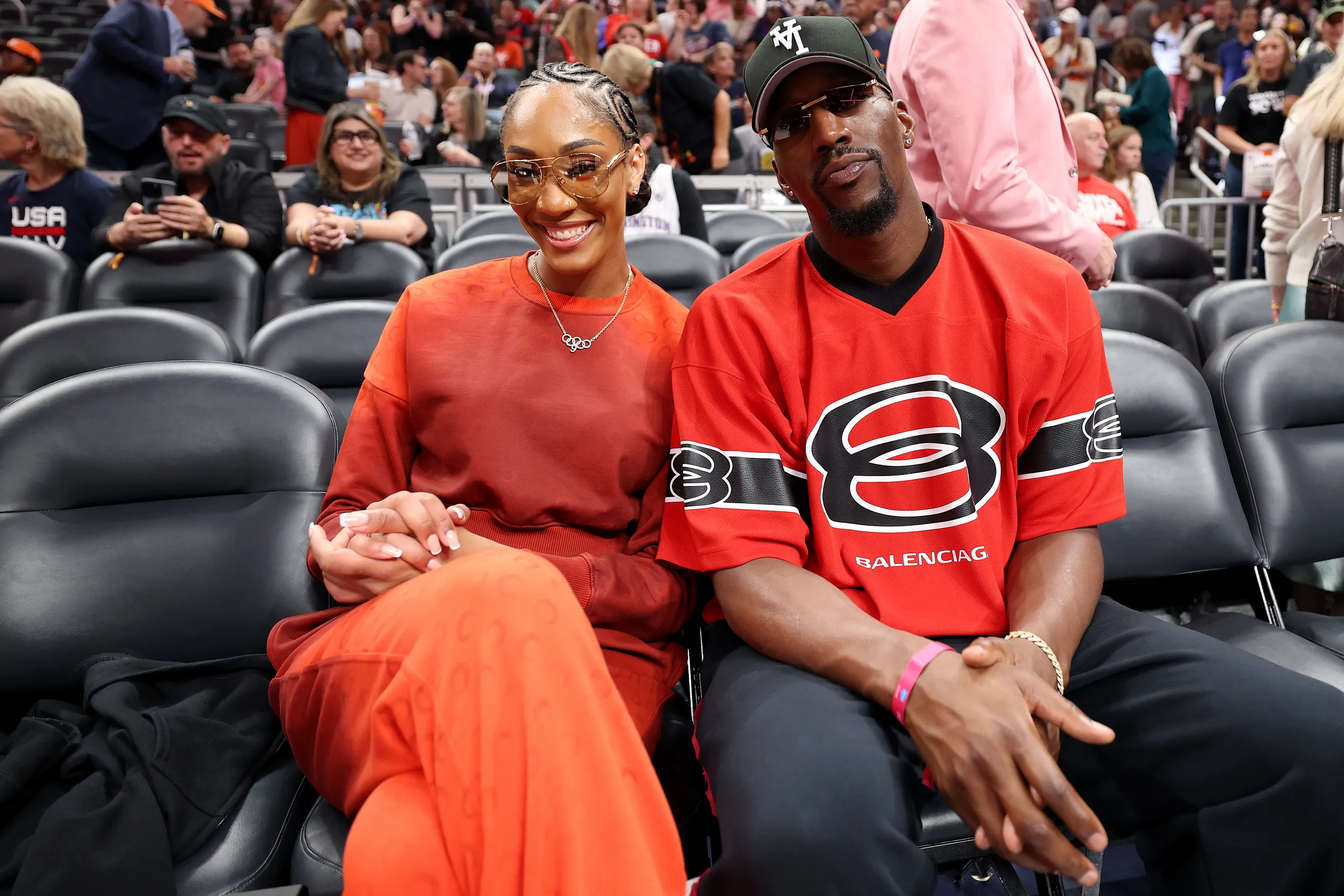A'ja wilson & Bam Adebayo